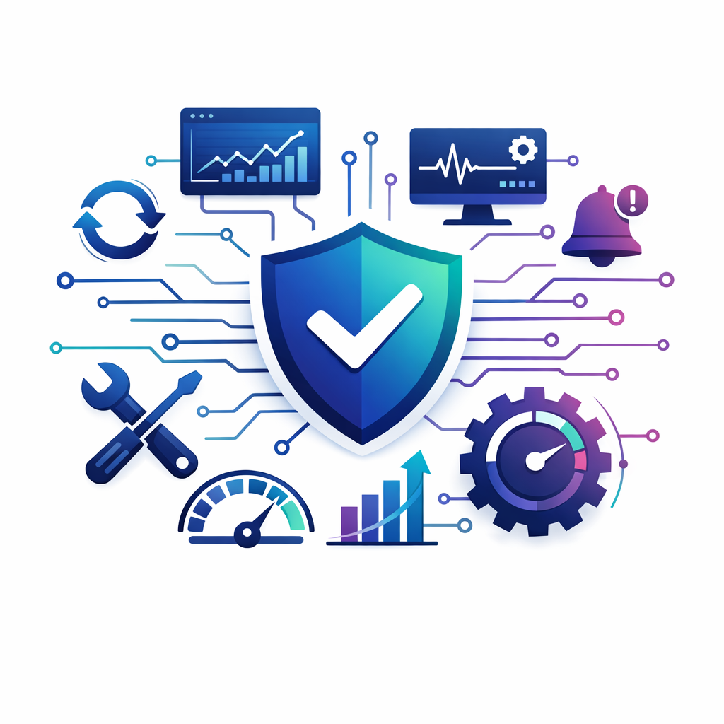 Support & Maintenance Illustration